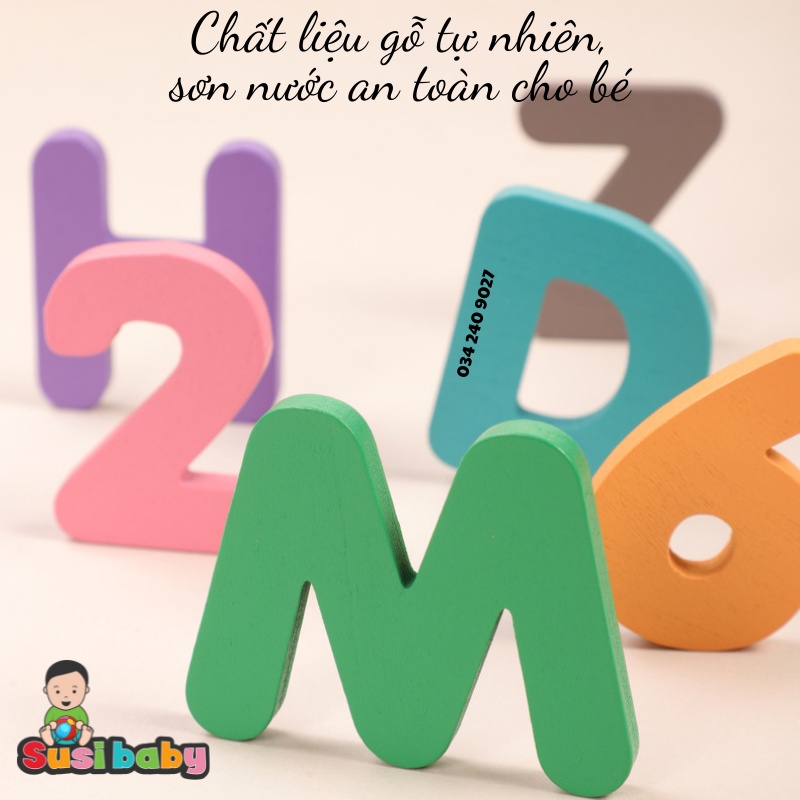 Flashcard gỗ cho bé - Bộ thẻ học thông minh NOBRANDWOOD Thế Giới Xung Quanh - Giáo dục sớm cho bé