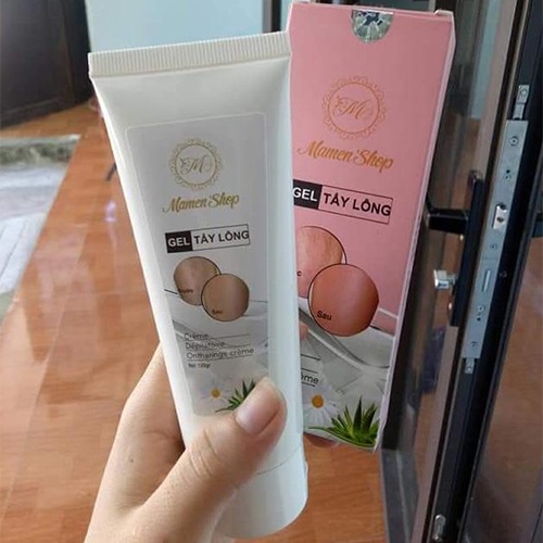 Kem tẩy lông vĩnh viễn vùng kín bikini nách Mamen Shop - 120ml. An toàn cho mọi loại da nhạy cảm