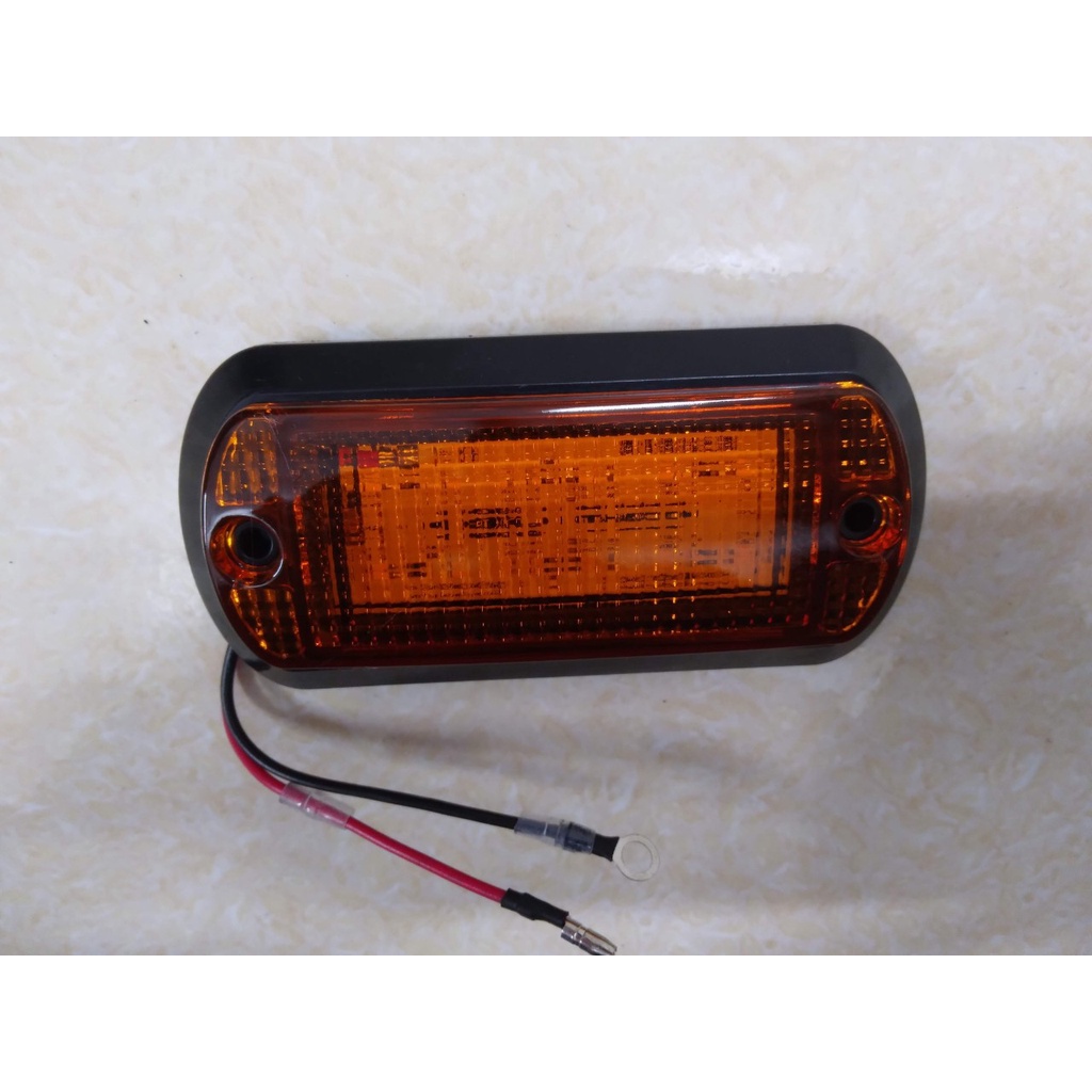 Đèn Led sườn thùng xe tải Ollin Auman Hyundai loại to màu vàng