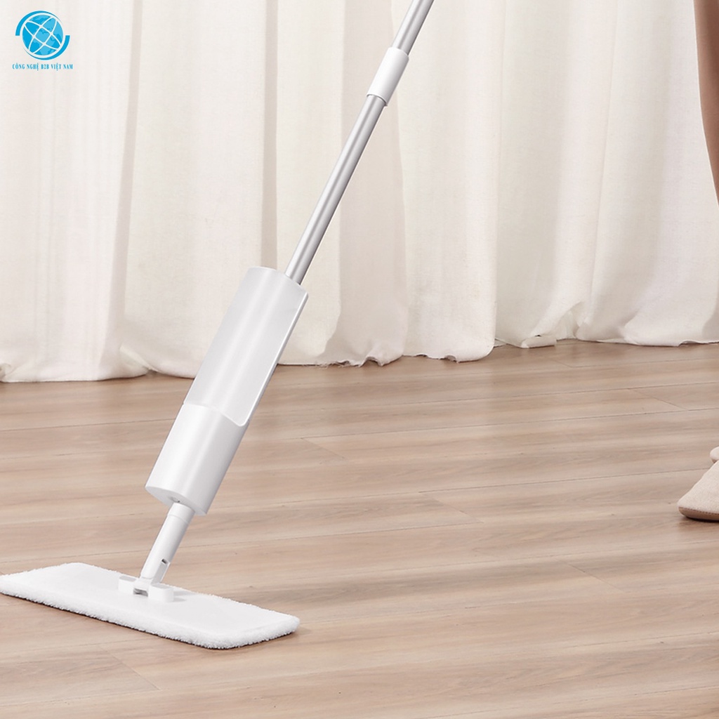 Cây lau nhà phun sương Xiaomi Lanxiaoyu không rỉ sét - chế độ phun sương xa đến 94cm