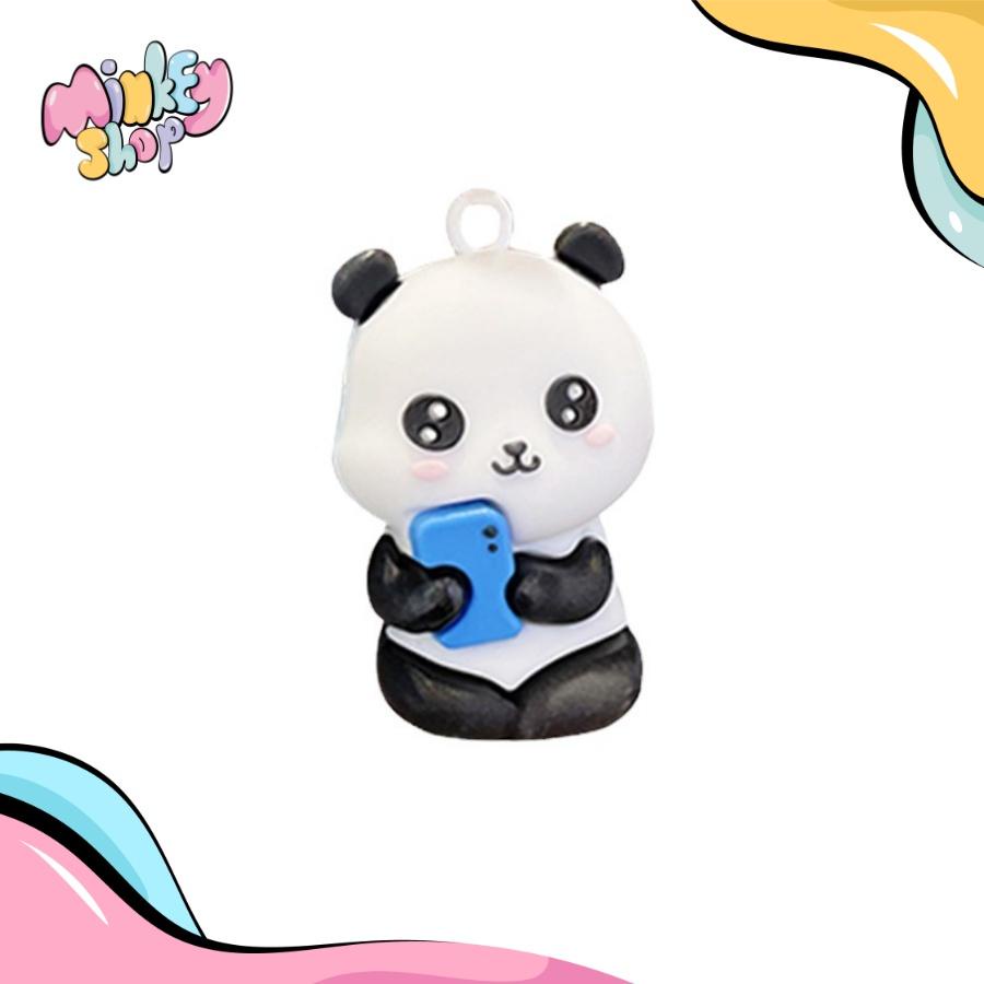 Móc Khoá Gấu trúc Panda Đáng Yêu Dễ Thương Nhiều Mẫu Phụ Kiện Túi Xách, Balo, Cặp Xách, Ô tô, Xe máy Cute 02MKG -Minkey