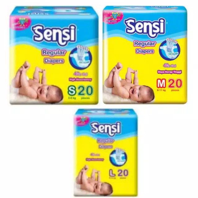 Tã Giấy Dán Tường Sensi S20 M20 L20 / Bossdan Chất Lượng Cao