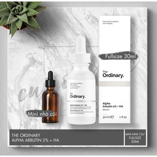 Serum Dưỡng Trắng Da Alpha Arbutin 2% + HA - The Ordinary
