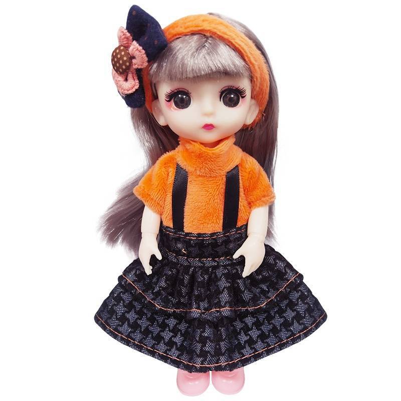 Búp Bê Công Chúa Bjd 6 Inch 17cm