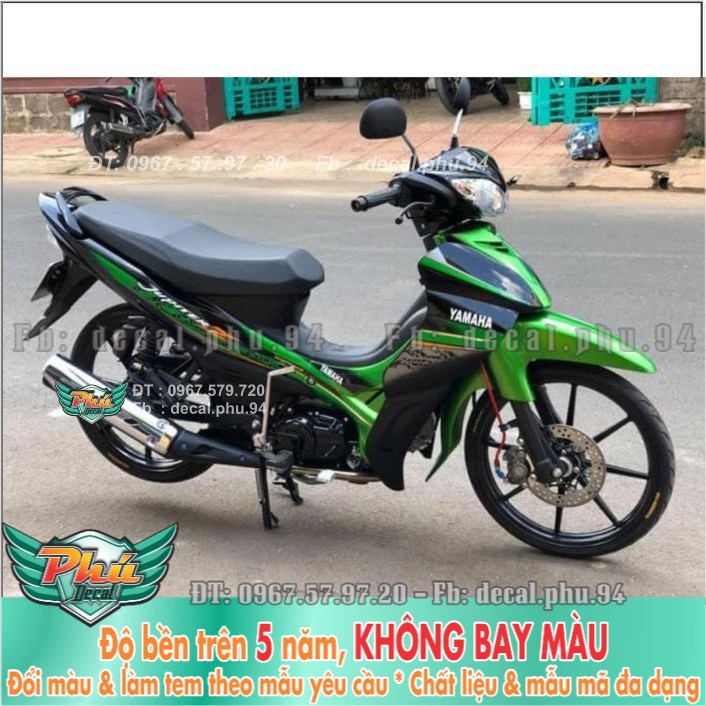 Tem rời Jubiter Z Xanh đen Crom (H) -1