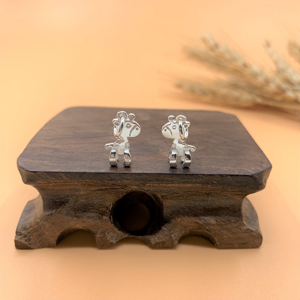 Charm móc treo ngựa bụng hình kim tiền - Charm Bạc 925 - Mã CA600 CB750