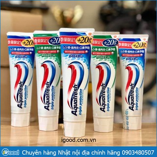 Kem đánh răng Aquafresh Nhật Bản
