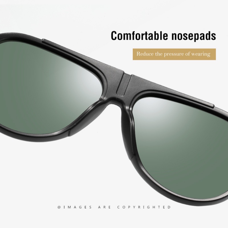 CHARMRAY Kính Mát Phân Cực TR90 Cho Nam