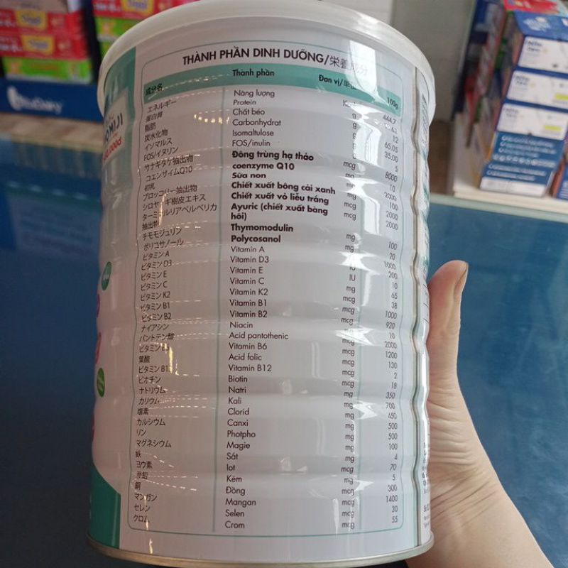 Sữa gout momiji gout 900g