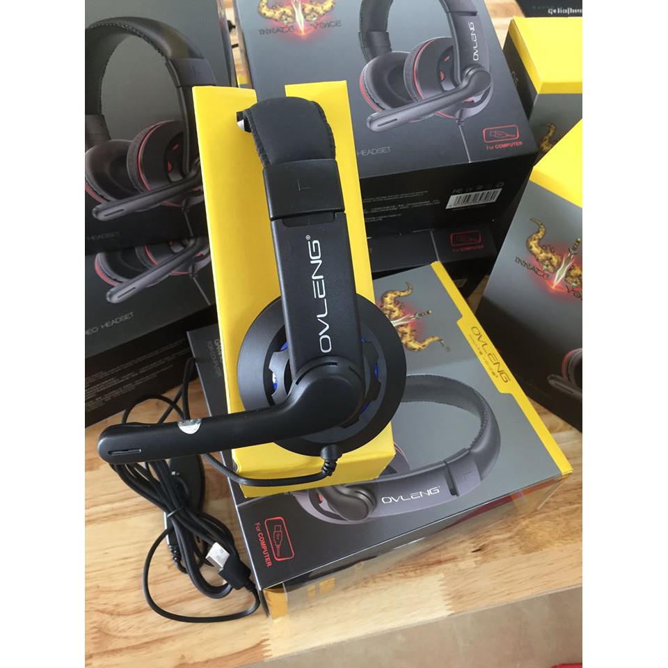 [Giá sốc] Tai Nghe game thủ Ovleng Q5 - Tích hợp Mic - Tăng giảm âm lượng - Headphone gaming !