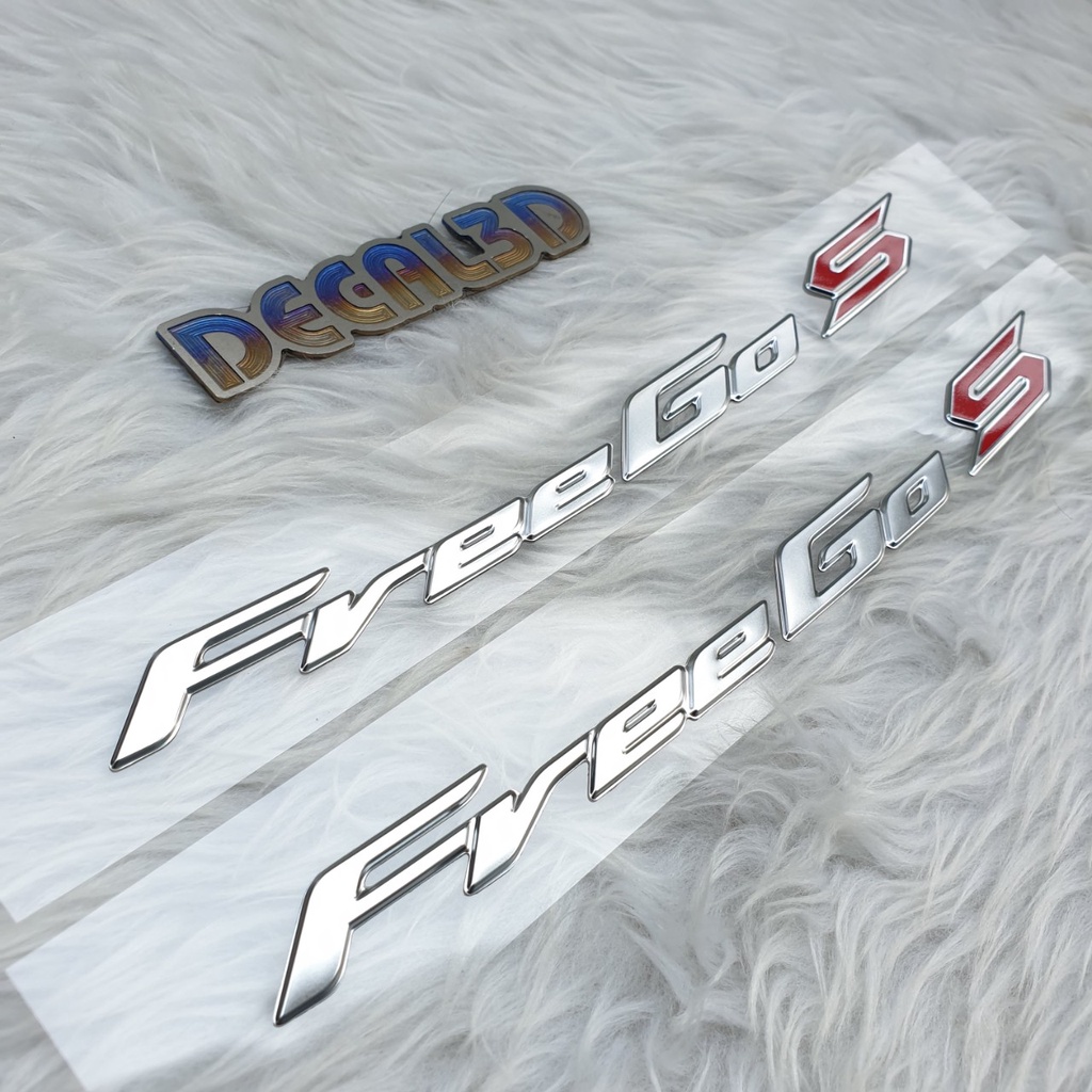 TEM FREEGO S CHỮ NỔI HÀNG CAO CẤP CỰC ĐẸP 1 CẶP