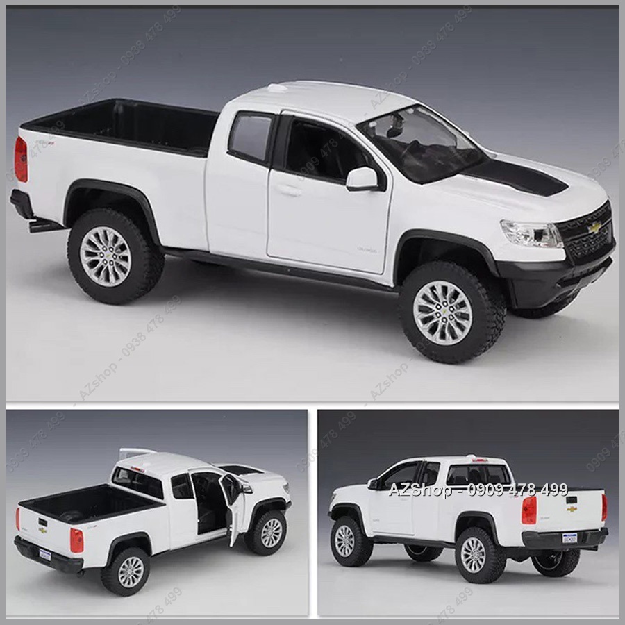 Xe Mô Hình Kim Loại Bán Tải Chevrolet Colorado ZR2 Tỉ Lệ 1:27 - Maisto
