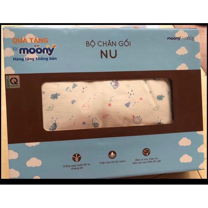 SET CHĂN GỐI NOUS QUÀ TẶNG BỈM MOONY