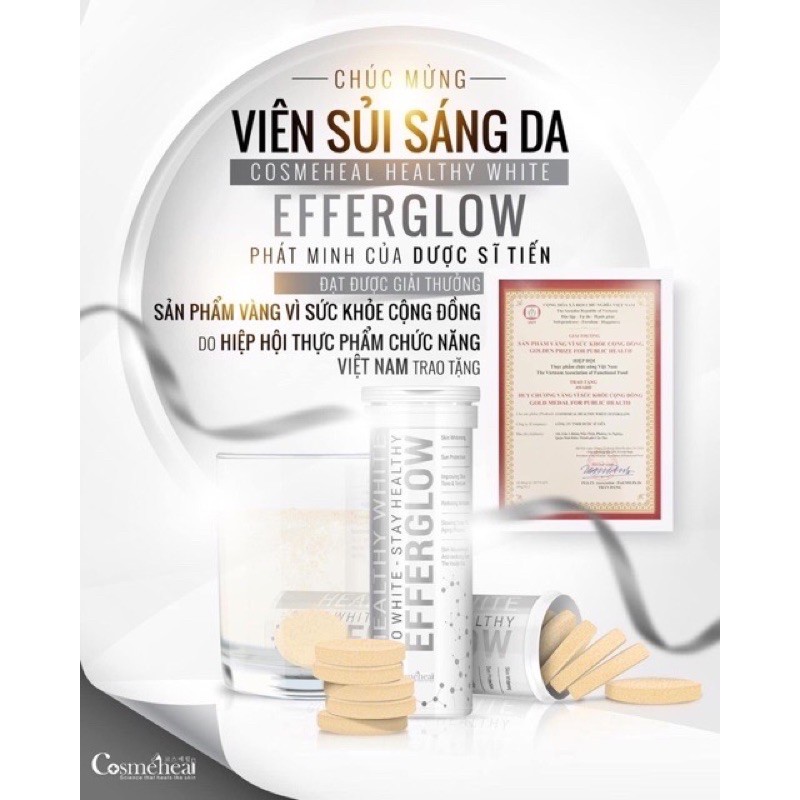 Sủi Trắng da EFFERGLOW Healthy White. | BigBuy360 - bigbuy360.vn
