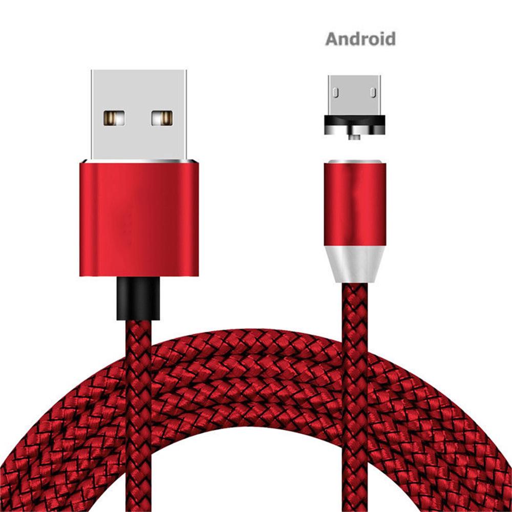 Cáp sạc nam châm xoay 360 độ dùng cho Android