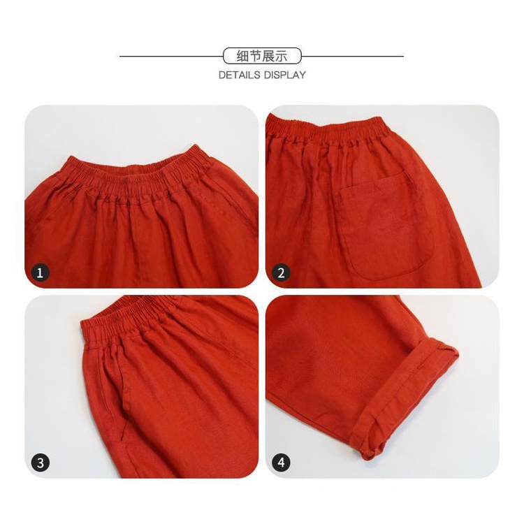 Quần Harem Vải Lanh Rộng Thoáng Khí Chống Muỗi Phong Cách Hàn Quốc Thời Trang Mùa Hè Hàng Mới Dành Cho Bé Trai 0323