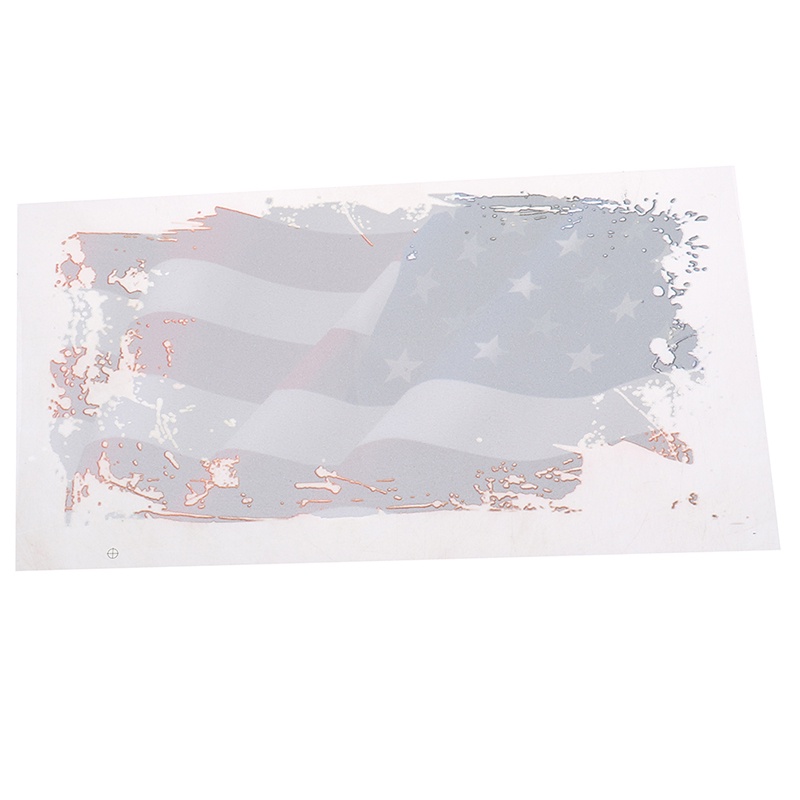 [takejoyfree 0609] USA Flag PVC Patch Transfer Printing iron on patches for clothing Stickers