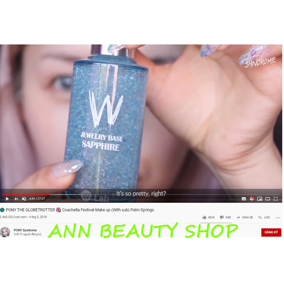 Tinh chất lót trang điểm W.LAB JEWELRY BASE 50ML (DATE 9/2021) | BigBuy360 - bigbuy360.vn