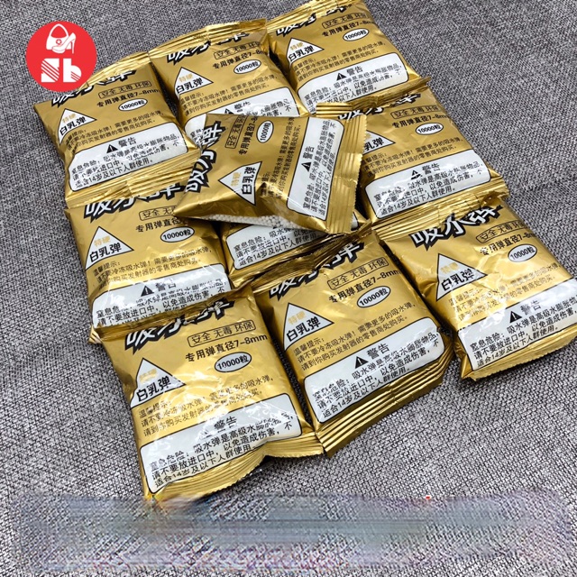 [Rẻ Vô Địch] Gói 10.000 Hạt Nở Màu GOLD 7MM 8MM Cao Cấp