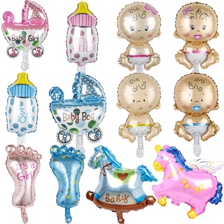 Bong bóng mini bằng màng nhôm dán bình sữa em bé dùng cho em bé