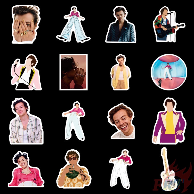 Bộ 50 Miếng Dán Phong Cách Harry Potter Edwards - Series 03