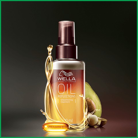 Tinh dầu Argan dưỡng tóc Wella Oil Reflections 100ml ( New 2021 )