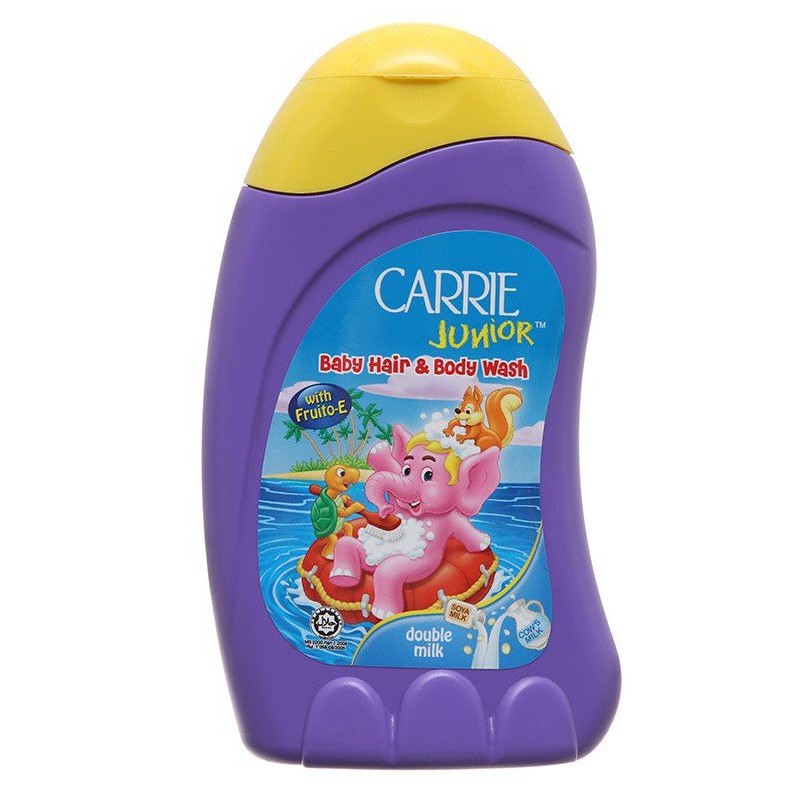 Sữa Tắm Gội Toàn Thân Carrie Junior Grapeberry 280g (đủ 3 hương)