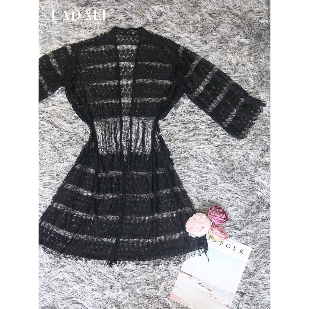 Áo choàng ngủ Ladali, áo choàng sexy CN 10 - Trắng, Đen | BigBuy360 - bigbuy360.vn