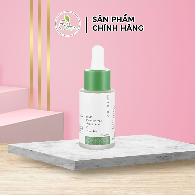 Serum dưỡng chất ha:py minigarden PROBIOTICS ANTI ACNE SERUM 20ml thải độc giúp làn da khỏe mạnh PV1030