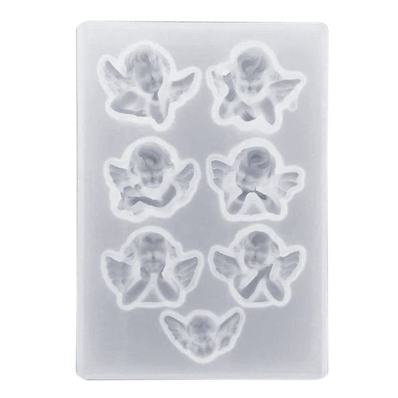 Khuôn silicone làm trang sức hình thiên thần nhỏ