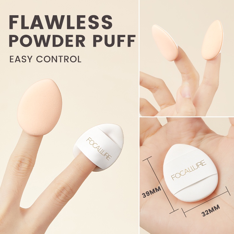 Mút Trang Điểm Mini Mềm Mại Hình Ngón Tay Focallure