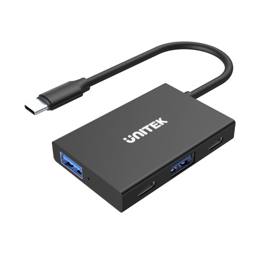 Bộ chia Type C 3.1 và USB 3.0 tốc độ 10Gbps Unitek H1302A