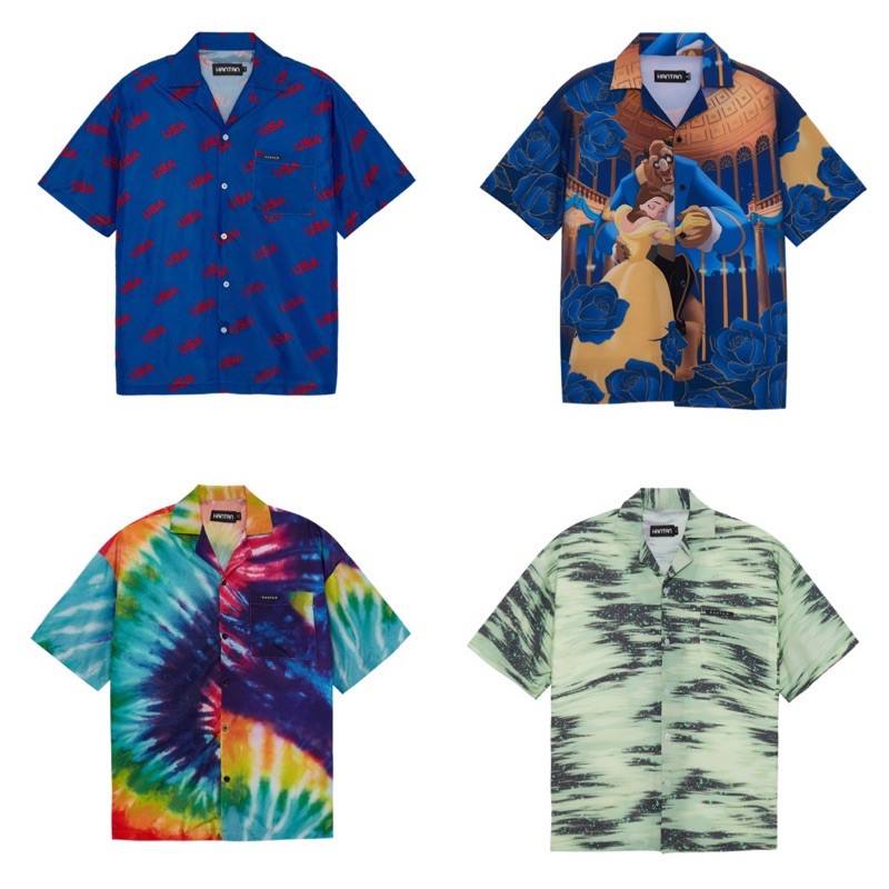 SƠ MI TAY NGẮN HOẠ TIẾT