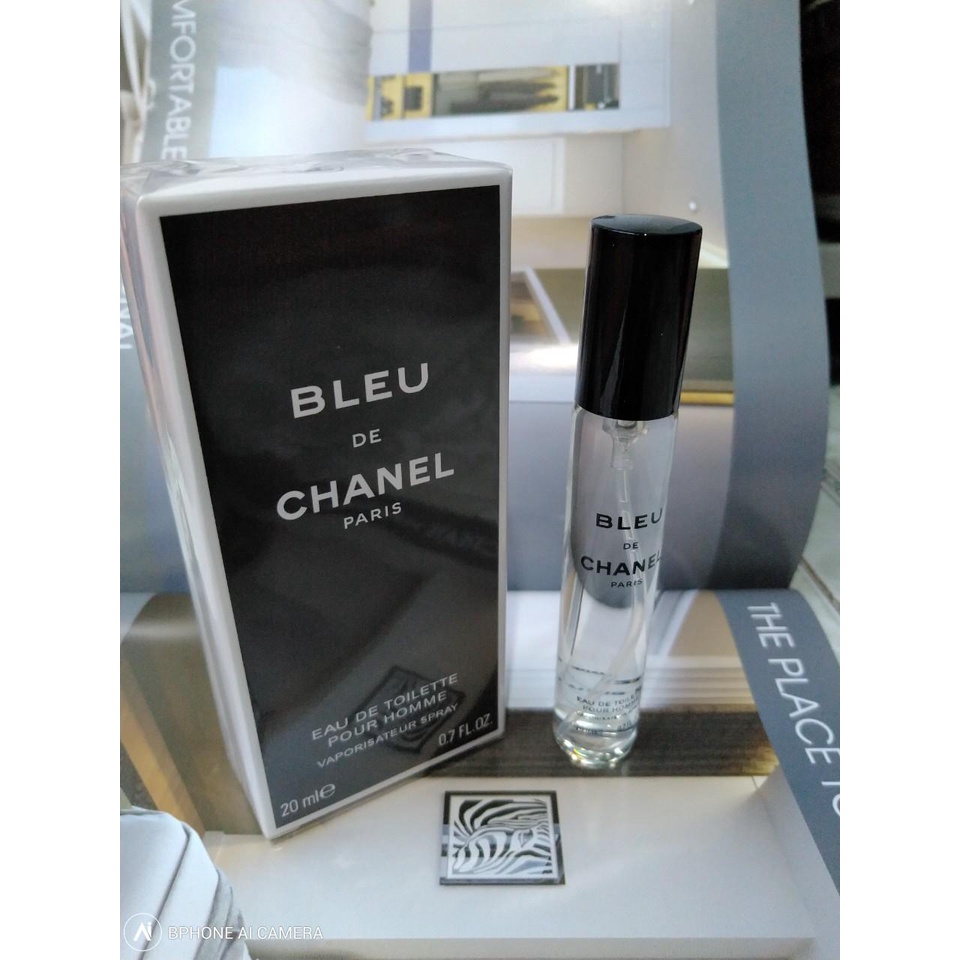 Nước hoa Nam Blue Channel 20ml lưu hương lên đến 8h Mùi hương gỗ rừng quyến rũ Thể Hiện Đẳng Cấp Phái Mạnh | BigBuy360 - bigbuy360.vn