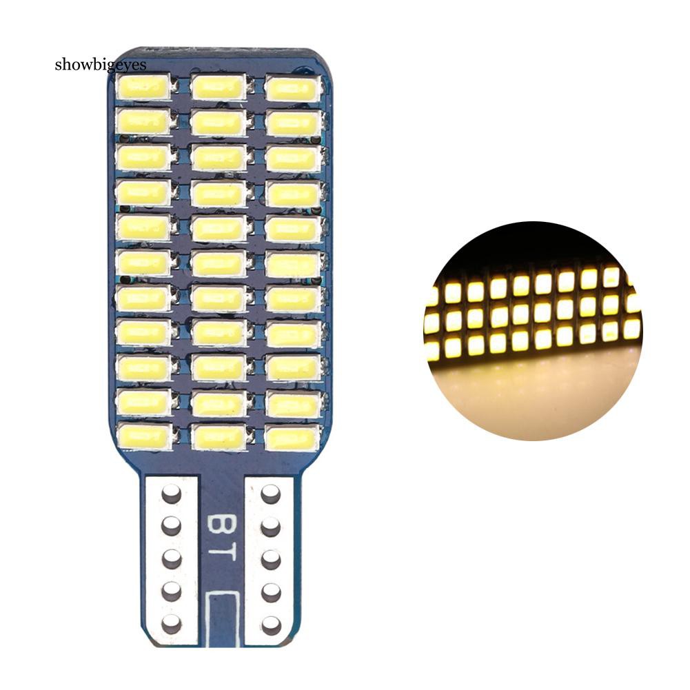 Bóng đèn chiếu sáng đọc sách trong xe hơi sgee T10 W5W Canbus 33 LED 3014 SMD
