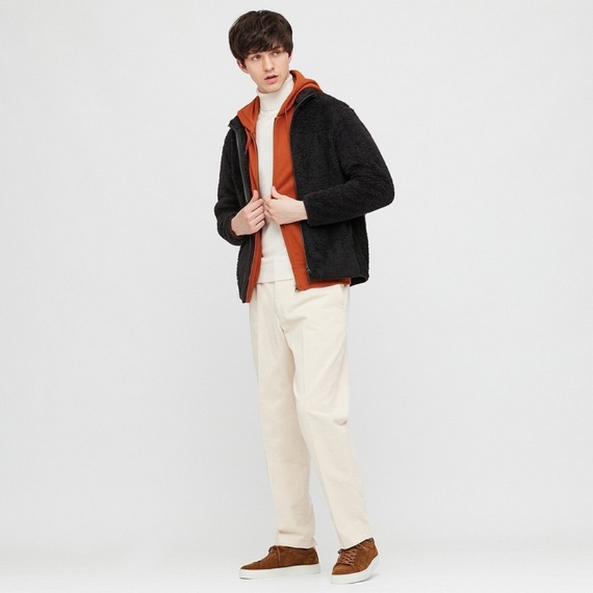 Áo khoác lông cừu Uniqlo siêu ấm Hàng chính hãng - 419505