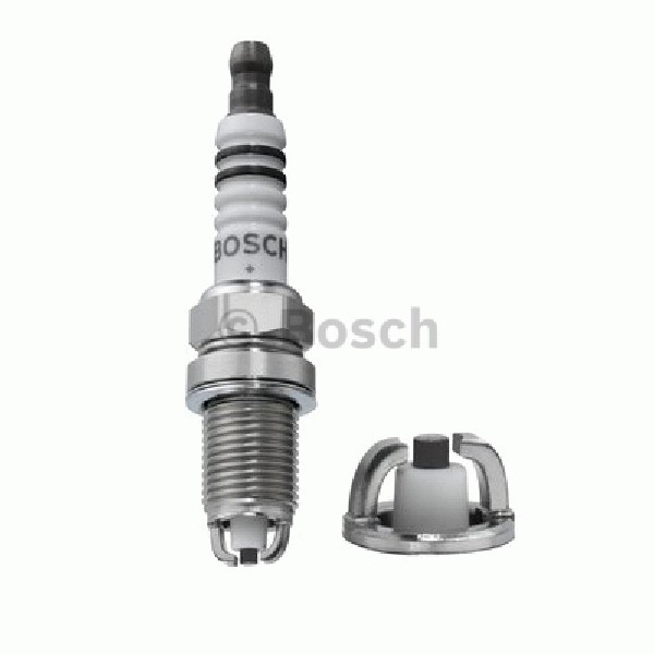 Bộ 4 Bugi Bosch FLR8LDCU+ 2 chấu giác 16 cho Captiva, Lacetti