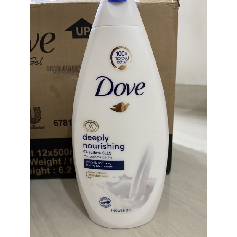 Sữa tắm Dove 500ml  nhập khẩu từ Đức cực thơm