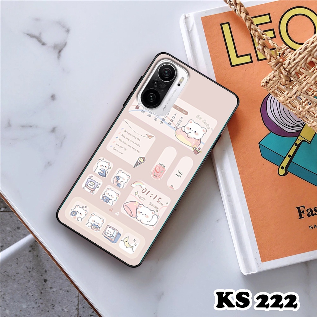 Ốp lưng Xiaomi Redmi K40 - Redmi K40 Gaming - Mi 11X - Ốp in hình thỏ con dễ thương - Lưng nhám Viền  TPU cao cấp