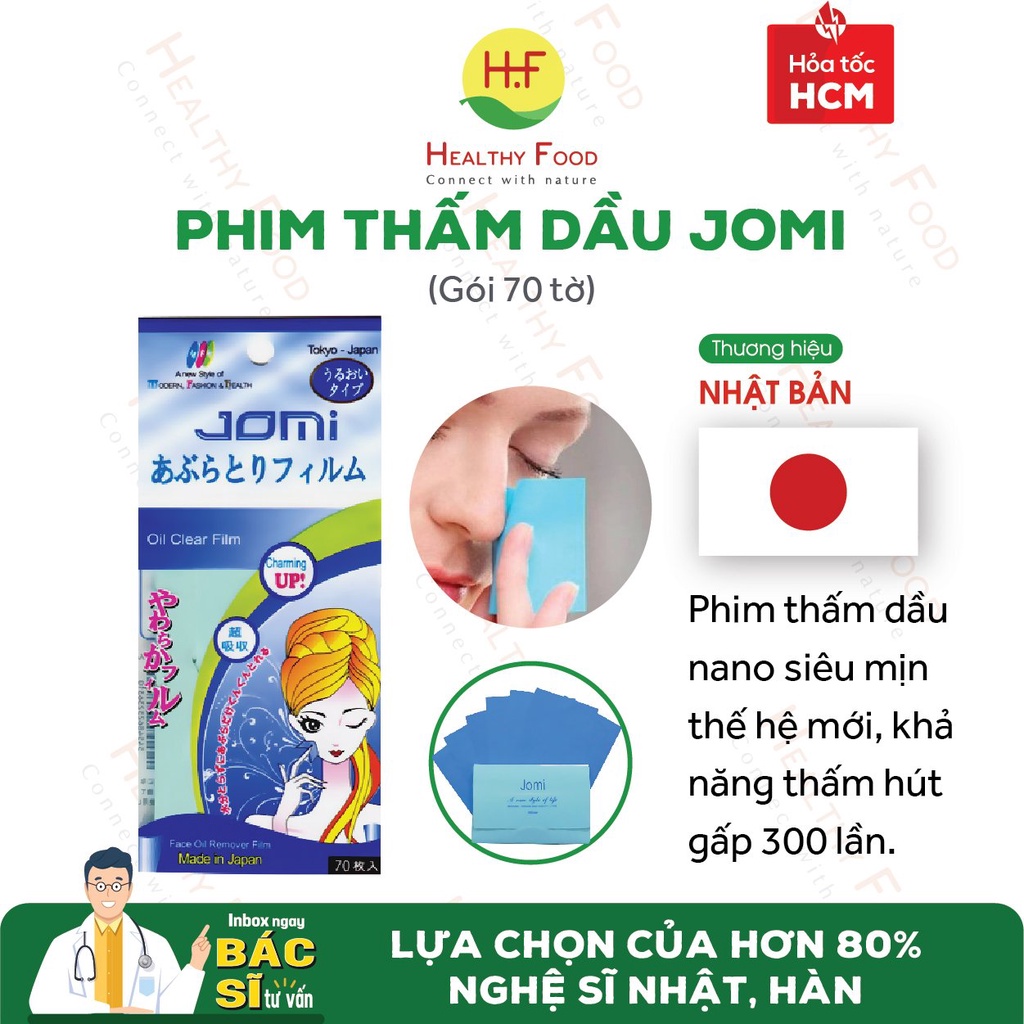 [NHẬT BẢN] PHIM THẤM DẦU JOMI (70 MIẾNG) – LỰA CHỌN CỦA 80% PHỤ NỮ VÀ NGHỆ SĨ NHẬT - HÀN