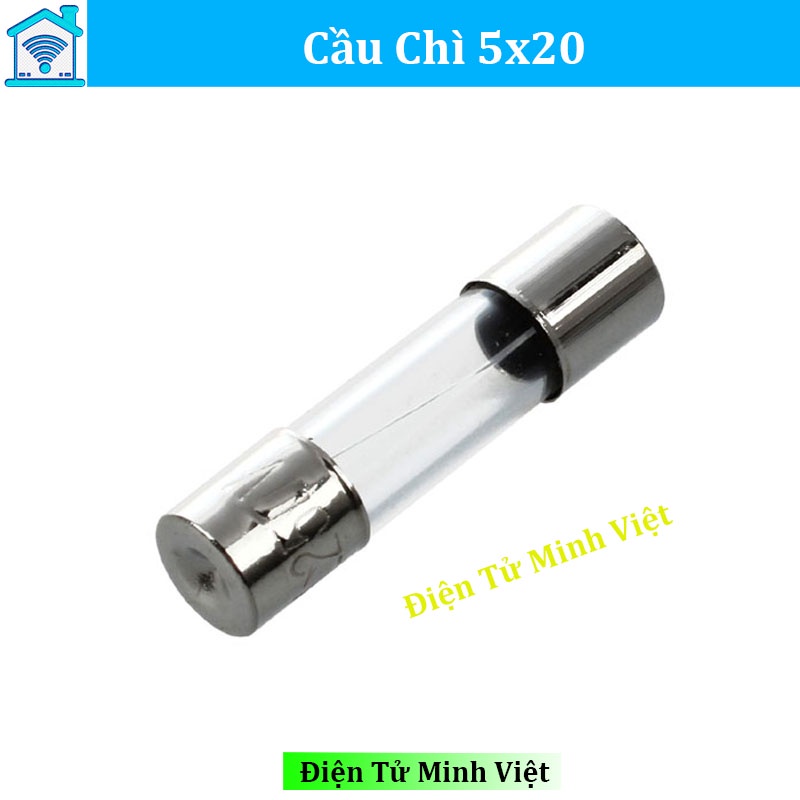 Bộ 10 Cầu Chì 250V - 5x20mm các loại