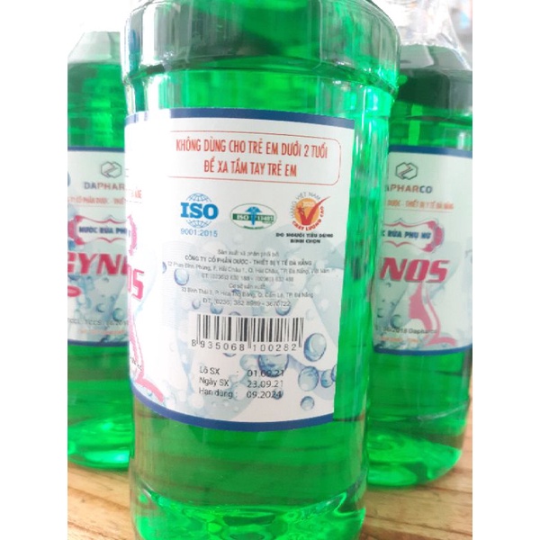 ✅ DUNG DỊCH VỆ SINH GYNOS 500ML