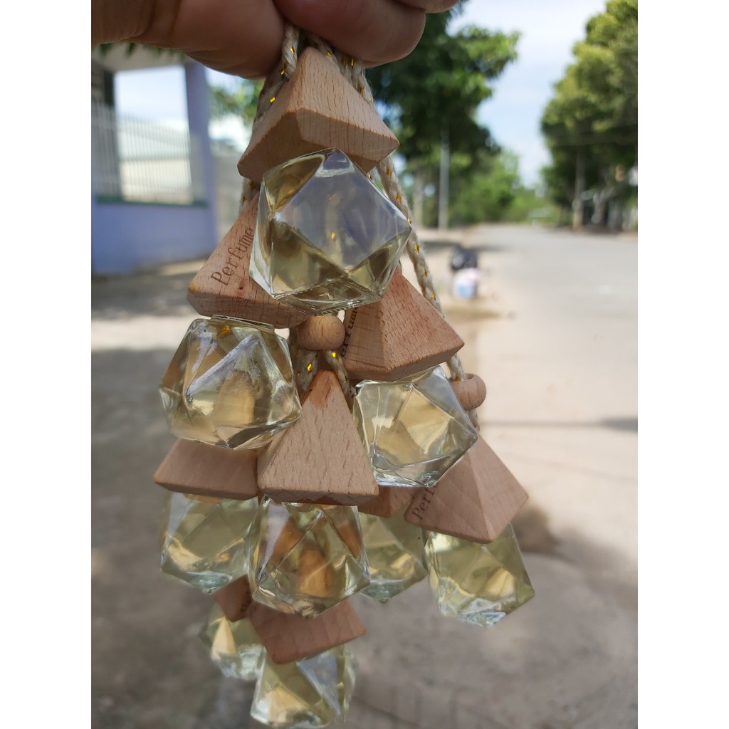 Tinh Dầu Sả Chanh Nguyên Chất Treo Xe/Đuỗi Muỗi/Thơm Phòng/Khử Mùi Phòng/Tủ Quần Áo (Handmade) - Tinh Dầu Thiên Nhiên