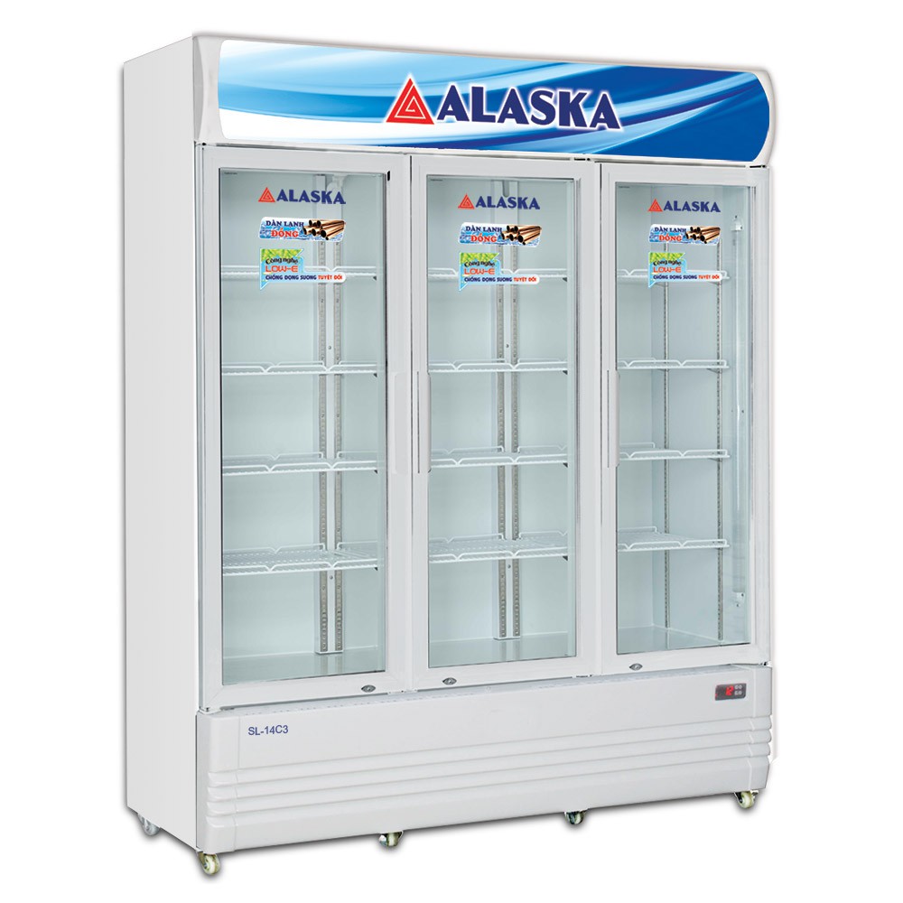 Tủ mát 3 cửa mở Alaska SL-14C3 (1200 lít) - Hàng chính hãng _Bảo hành 24 tháng