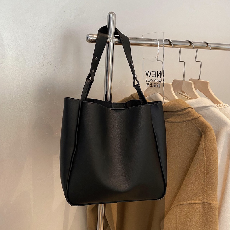 Túi đeo dưới cánh tay sức chứa lớn phong cách Nhật Bản cổ điển thời trang cho nữ 2021