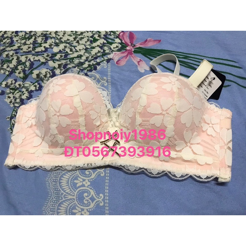 Áo ngực, áo lót Thái Lan không gọng định hình ôm ngực, mút bàn tay nâng đẹp che mọi khuyết điểm có video thật