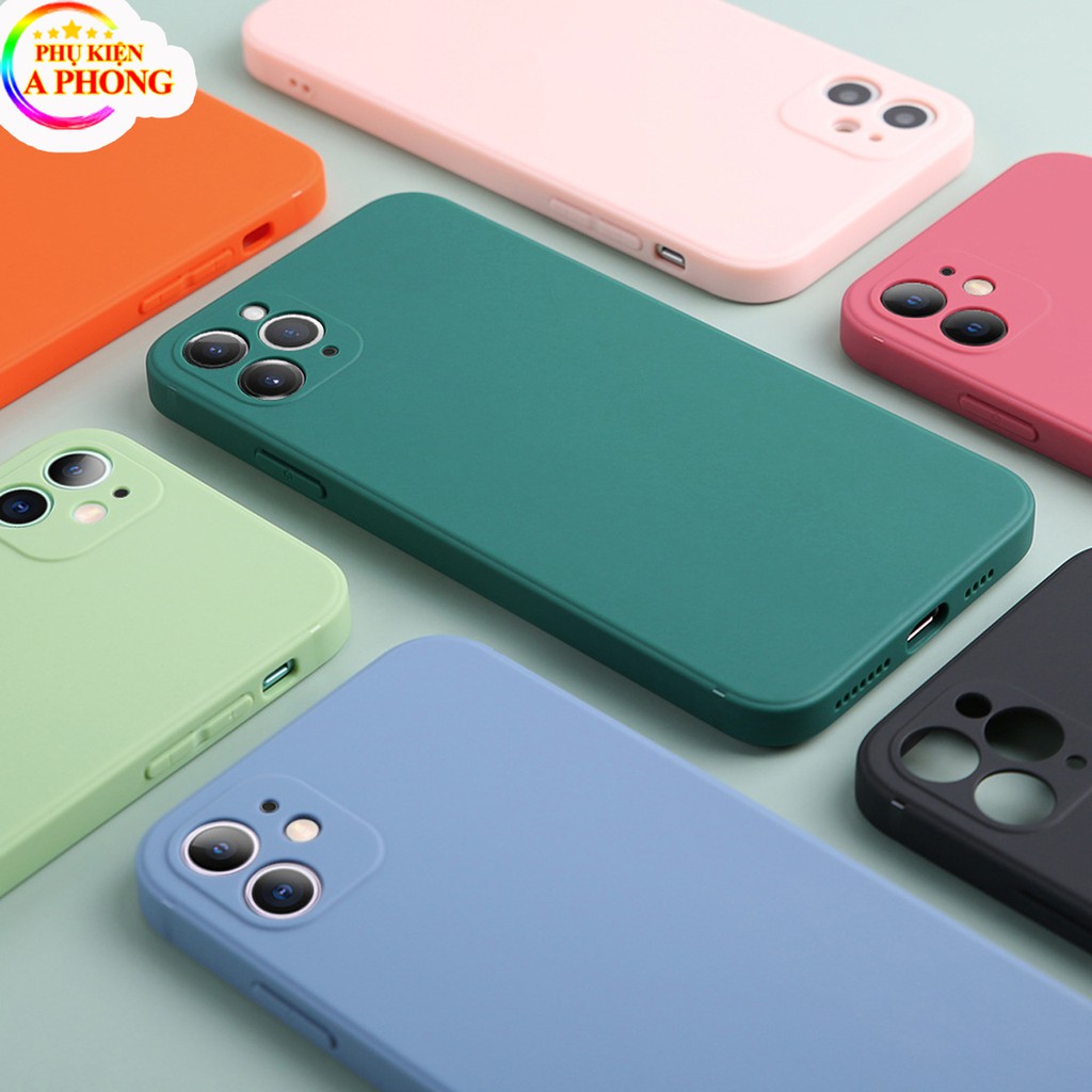 ỐP LƯNG IPHONE CHỐNG BẨN- Ốp mềm cạnh vuông nguyên bản cho iPhone 11/11pro/11Promax/Xsmax/X/Xs/7plus/8plus/6plus/6splus
