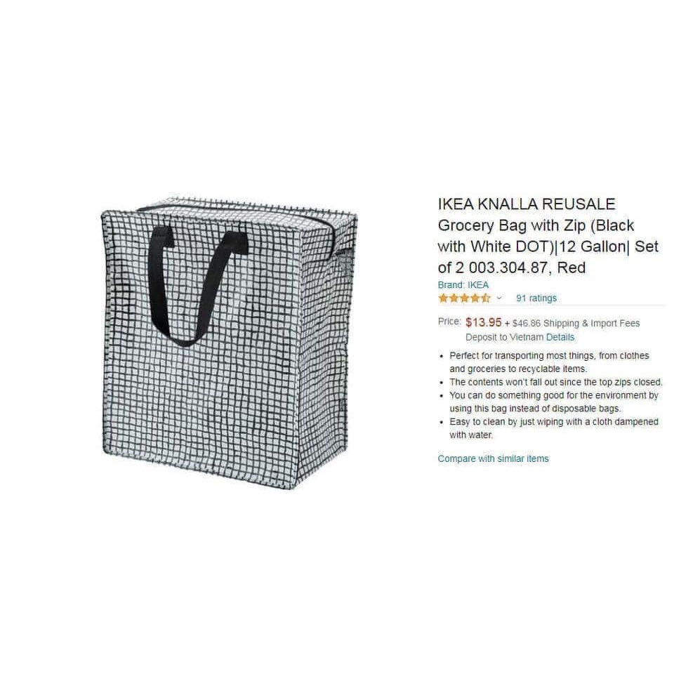 Túi đựng chăn IKEA