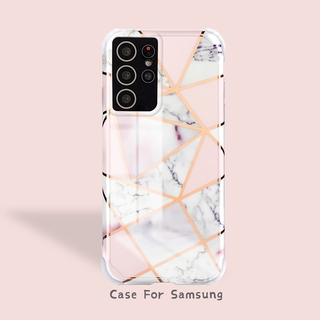 Ốp Lưng Silicone Họa Tiết Vân Đá Cẩm Thạch Thời Trang Cho Samsung S10 S20 Fe S21 Plus Note 10 20 Ultra S20Fe A10 A20 A30 A50 A51 A71