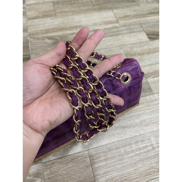 Túi si da thật Double M